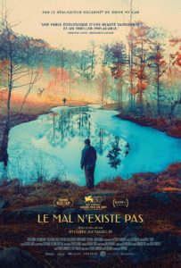 Affiche française du film Le Mal n'existe pas