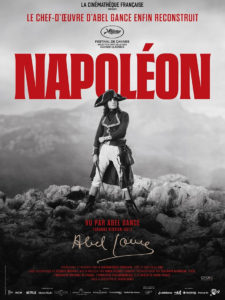 Affiche du film Napoléon d'Abel Gance sorti en 2024